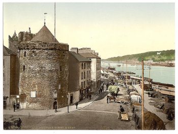 Reginald's Tower, Waterford, candles